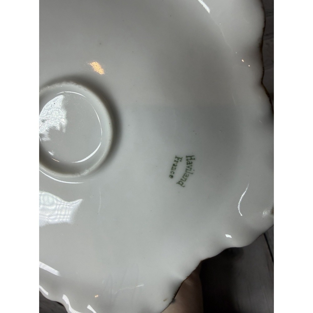 Antique CFH GDM Charles Field Haviland Limoges‎ France Chocolate Pot Set Floral - Picture 12 of 14